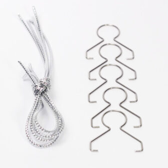 5 LED Dekokugeln mit Fernbedienung wachs-weiss - ∅ 65mm-448